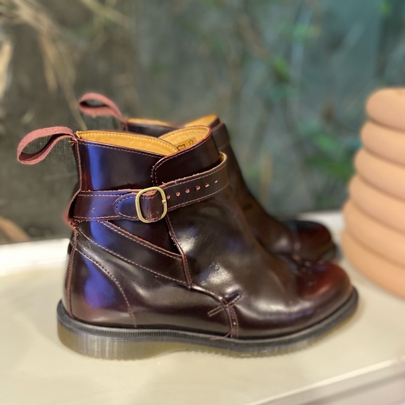 Dr. Martens | Shoes | Dr Martens Teresa Chelsea Boot Cherry Red | Poshmark